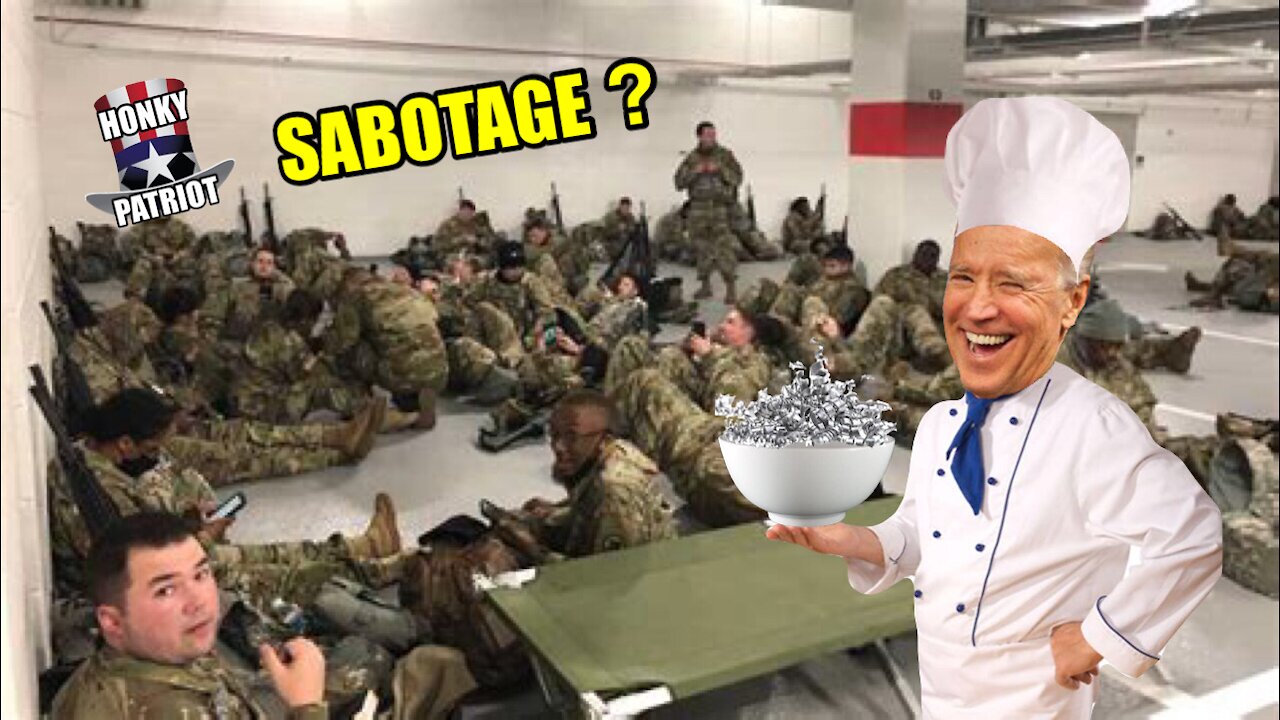 D.C. TROOPS HOSPITALIZED AFTER BEING REPEATEDLY FED UNDERCOOKED MEALS AND METAL SHAVINGS !