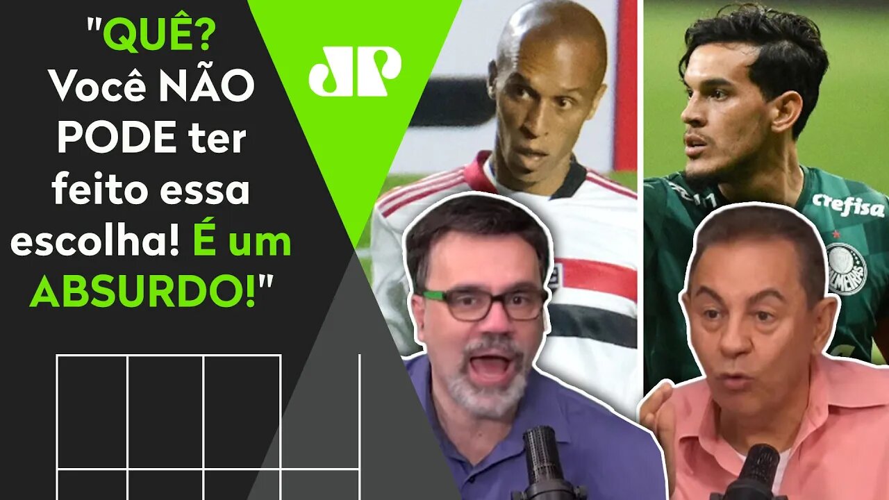 MANO A MANO! Quem é MELHOR: São Paulo ou Palmeiras? Debate PEGA FOGO!