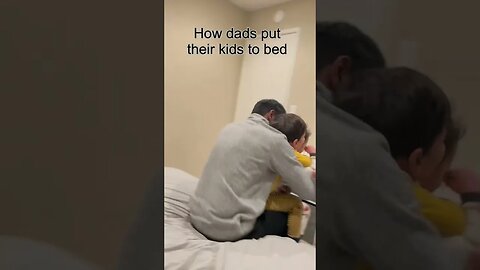 Moms vs Dads at bedtime