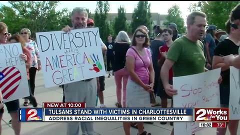 Tulsans come together to discuss racism