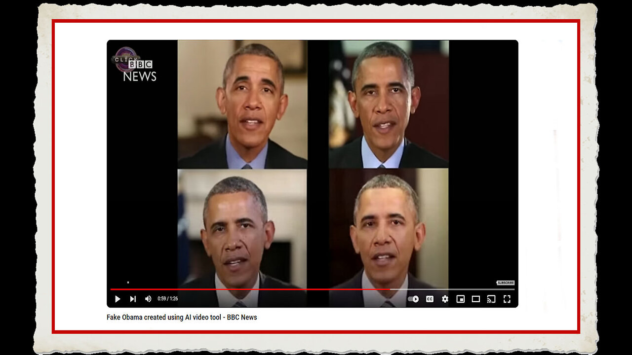 Fake Obama created using AI video tool - BBC News