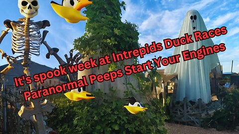 Live Duck Race #16 | It's Spook Week | Mon 26th June 12pm Adelaide Time Intrepids