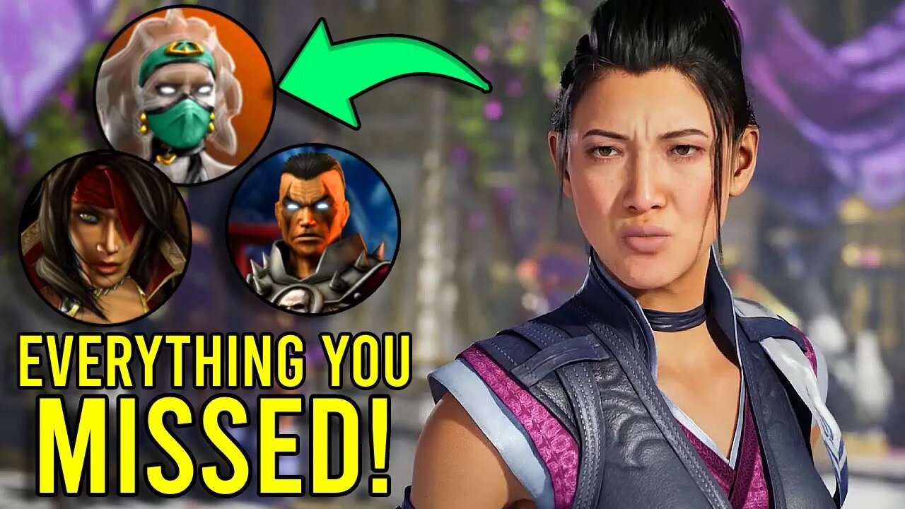 Mortal Kombat 1: EVERYTHING YOU MISSED Li Mei & Reiko Story, Nitara TEASED, Khameleon, and More!