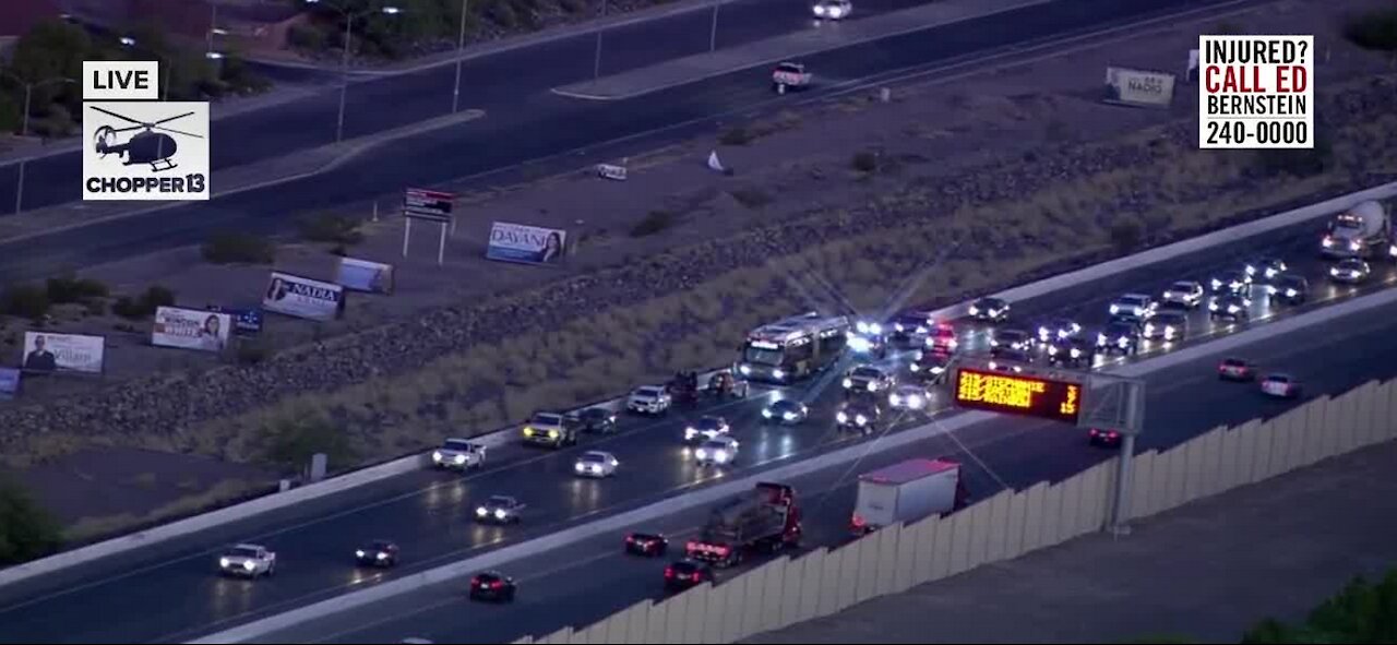 Slow down on the 95 going South in Henderson