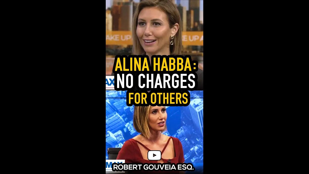 Alina Habba: No Charges for Others #shorts