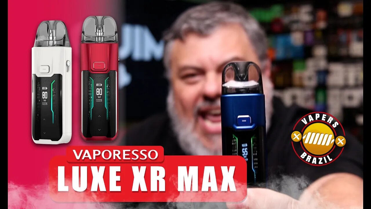 Vaporesso Luxe XR Max - O novo Pod Mod de 80W com 2800mAh de bateria