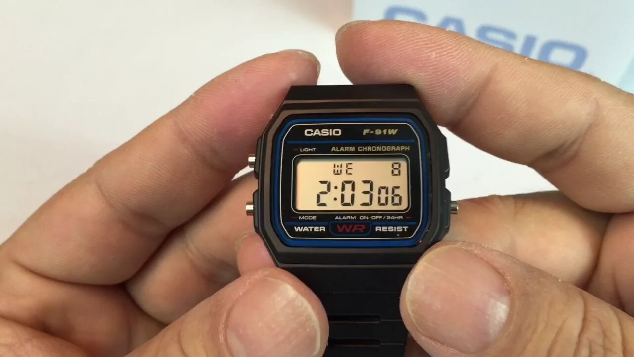 Casio F91W-1 Classic Digital Sport Watch