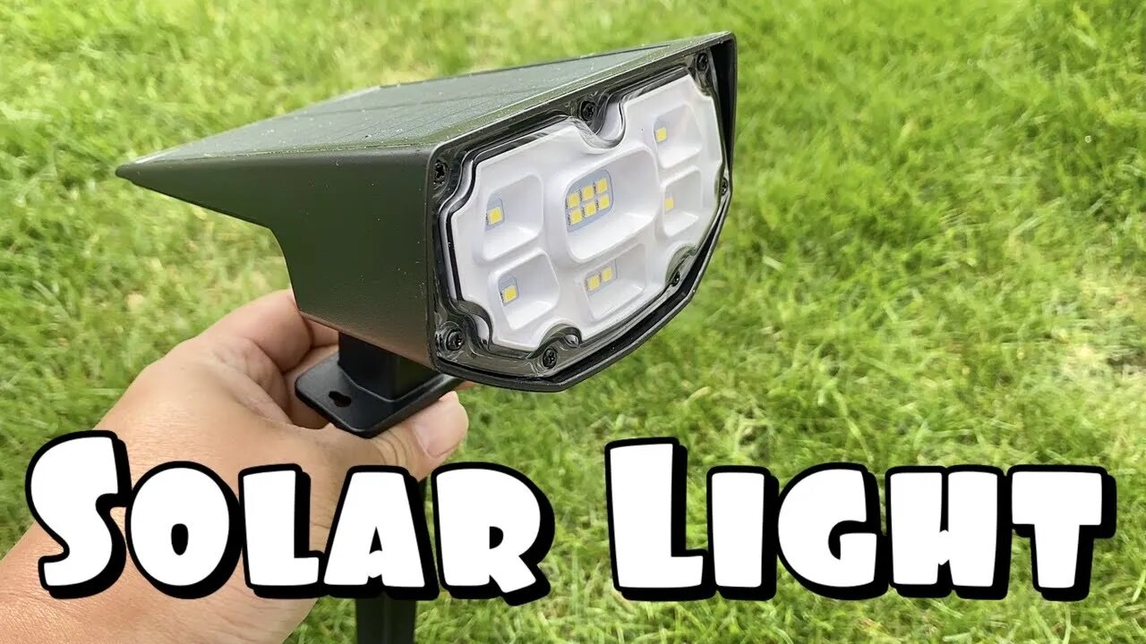 Brightest LED Solar Yard Lights Review