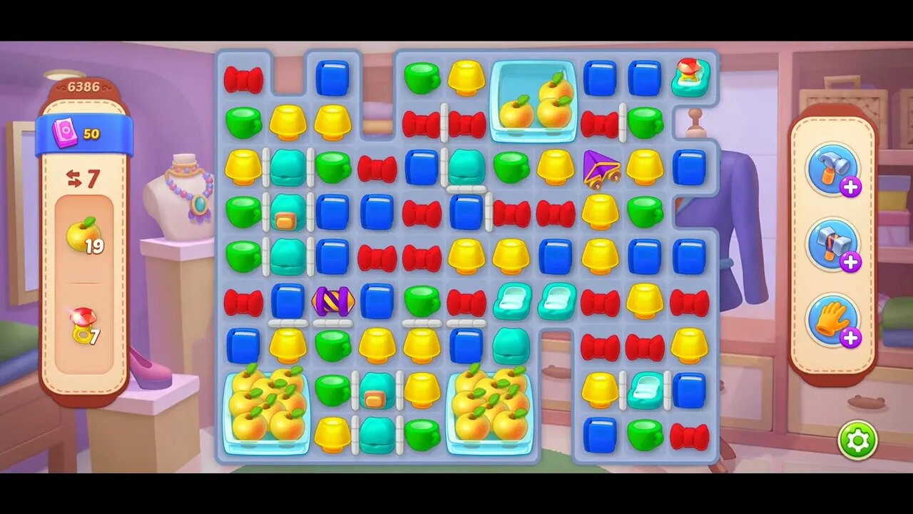 Playrix Homescapes Gameplay Walkthrough Level 6386