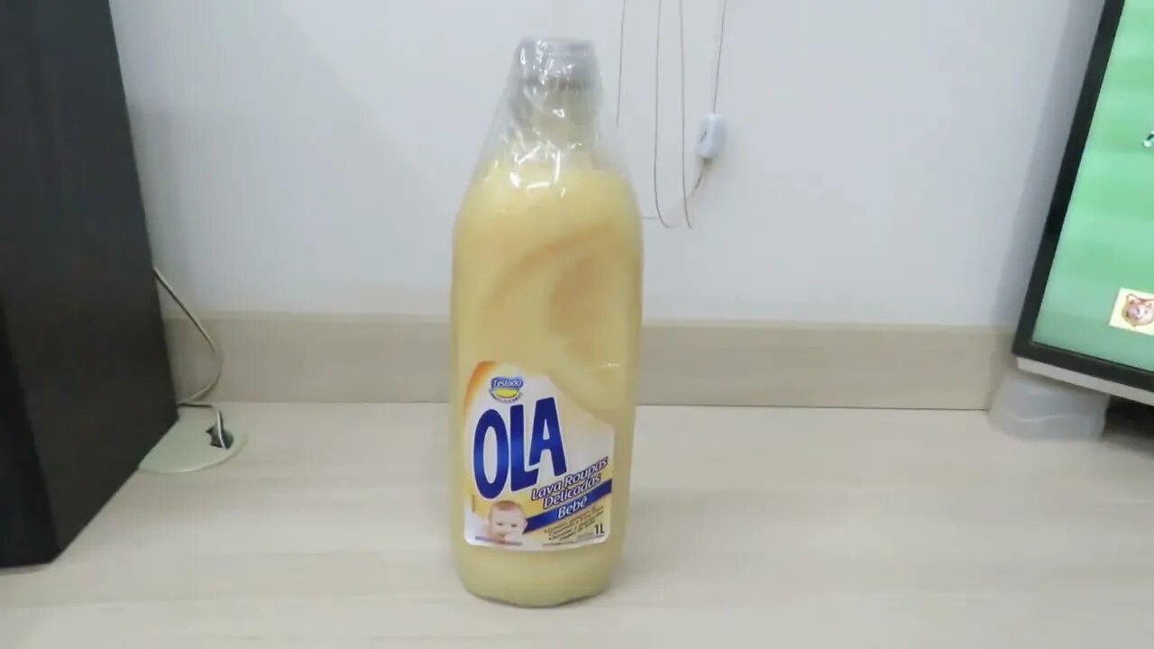 3º Lava Roupas Ola Bebê 1000Ml