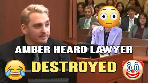 Amber Heard Lawyer Destroyed In This HILARIOUS Moment! I Am Freaking Dying!