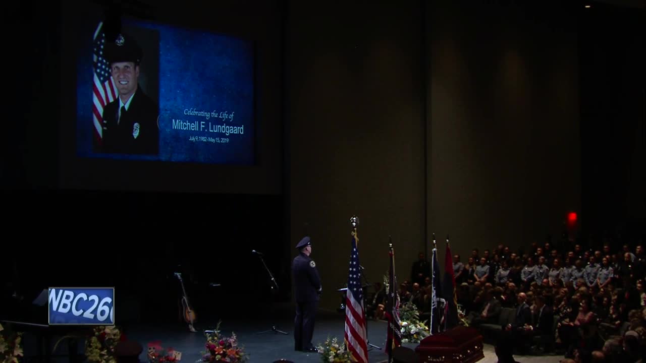 Mitch Lundgaard service speeches
