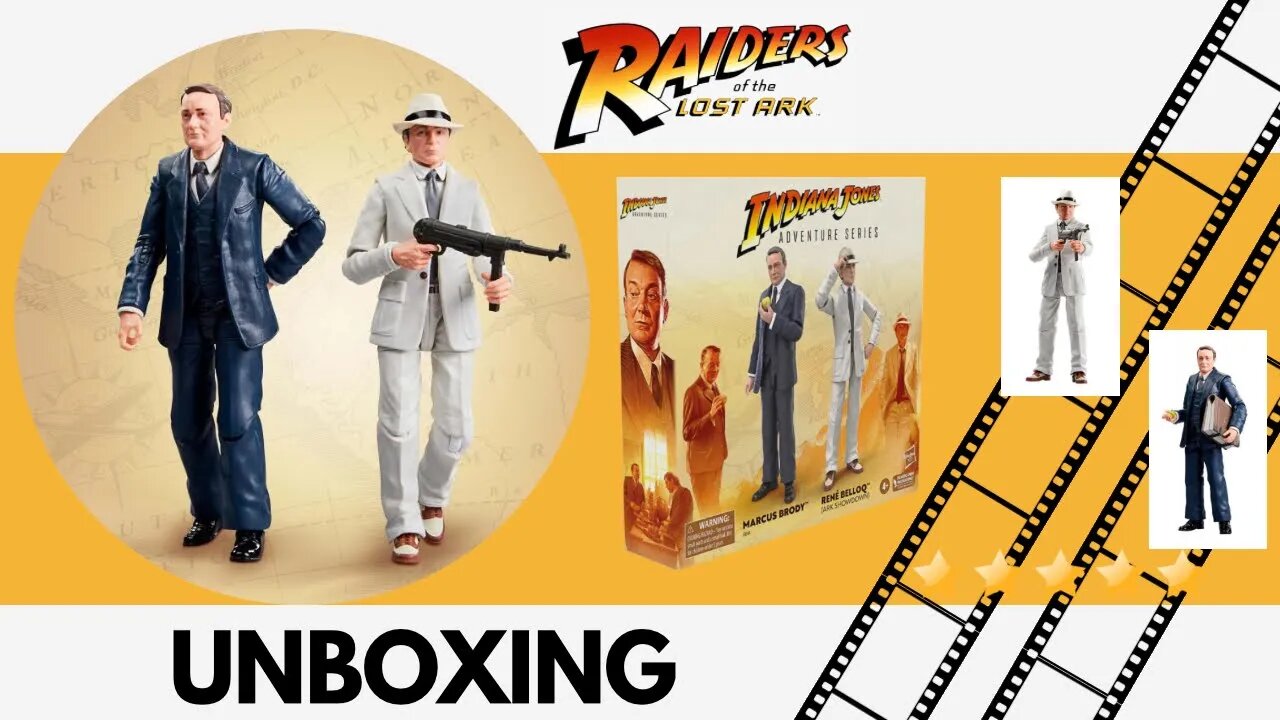 Journey into the Indiana Jones Adventure Series: Unboxing and Review #hasbro #indianajones
