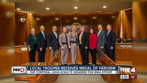 Local troopers receive medal of heroism