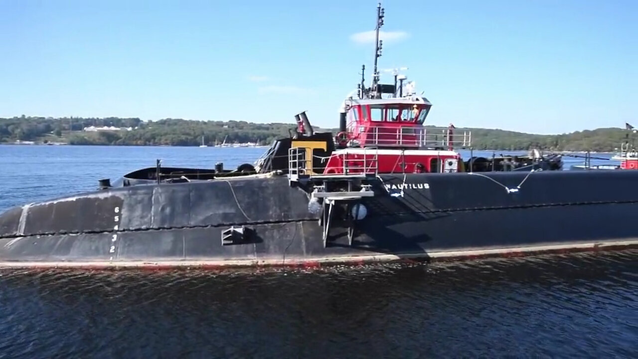 Historic Ship Nautilus (SSN 571) Gets Underway