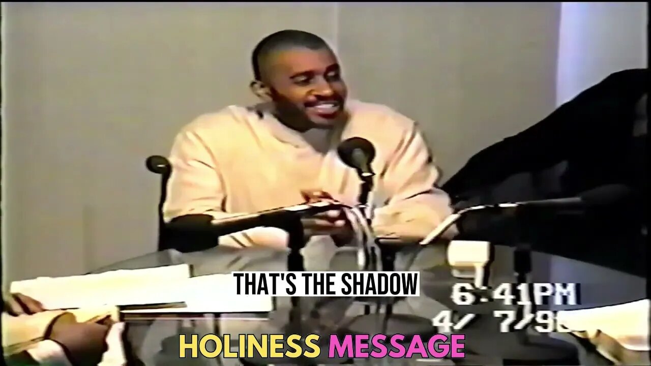 Pastor Gino Jennings- Explaining Revelations 12:1 from the Basement with Captions