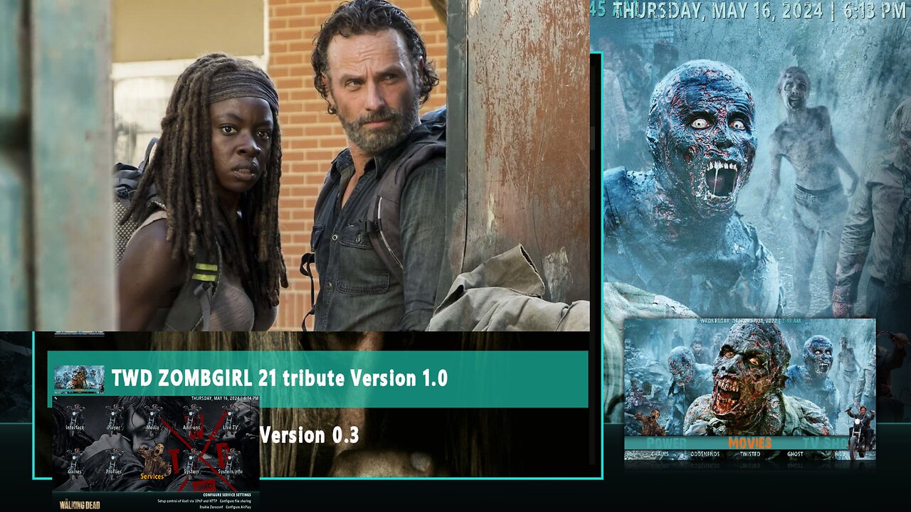 How to install TWD Zombgirl 21 Tribute Kodi Build