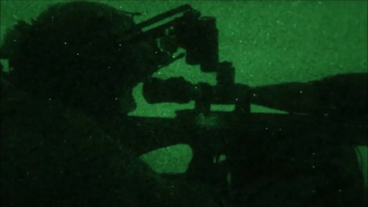 Green Berets Conduct Night Raid