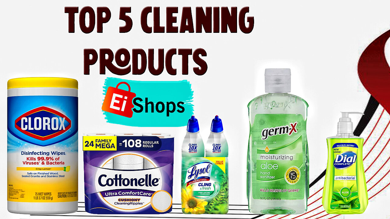 Top 5 cleaning products- on Eishops | Best cleaning item