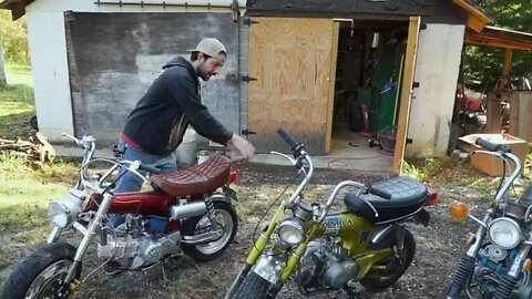 Riding 500 miles on 70’s Honda MINI BIKES to Find Ike’s ABANDONED Mountain Cabin! 2020 Fa