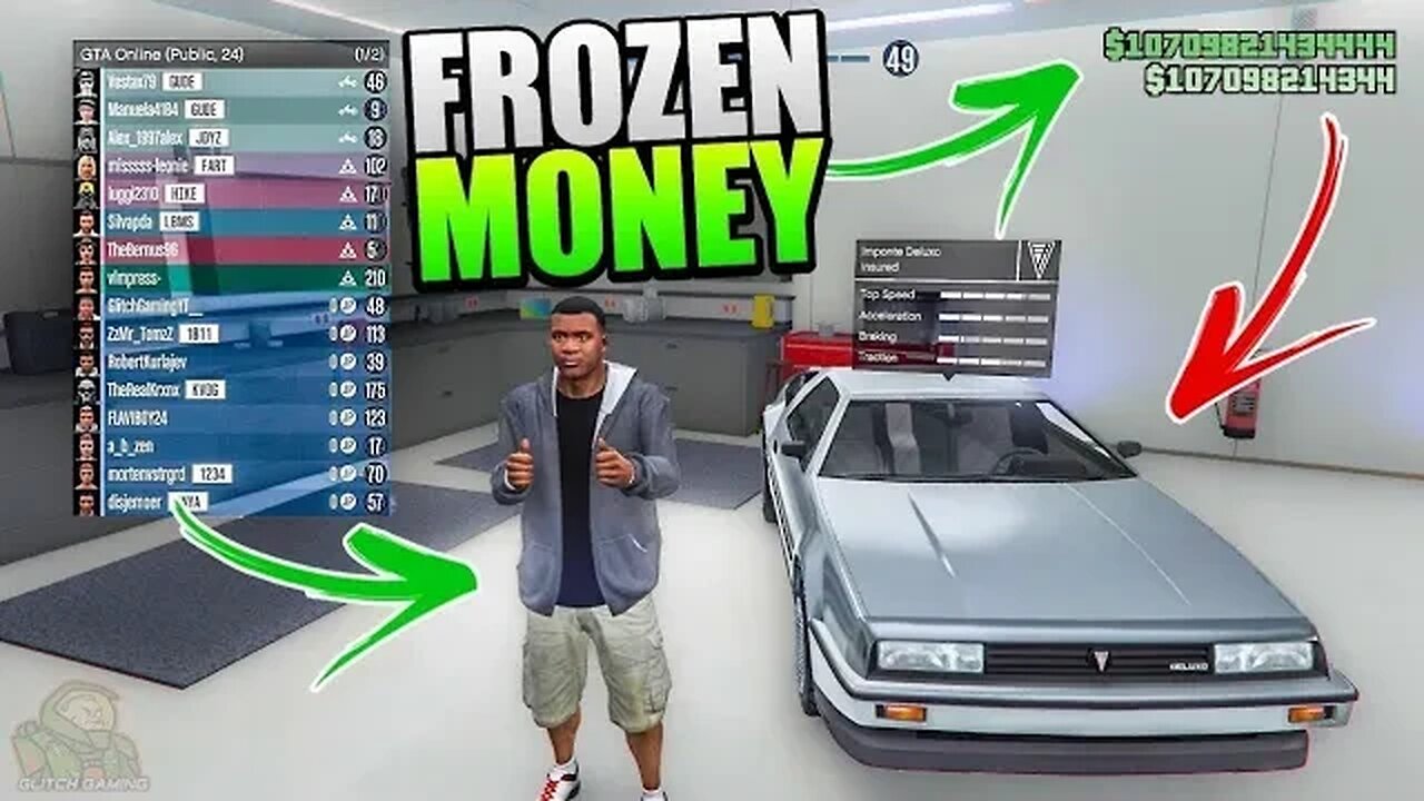 *NEW* FROZEN MONEY GLITCH *SOLO* FULL TUTORIAL GTA 5