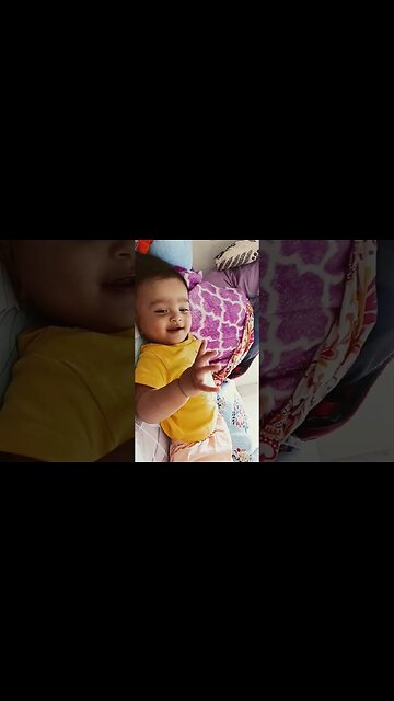 if you are hungry I can give you some food | 5 months old baby #shorts