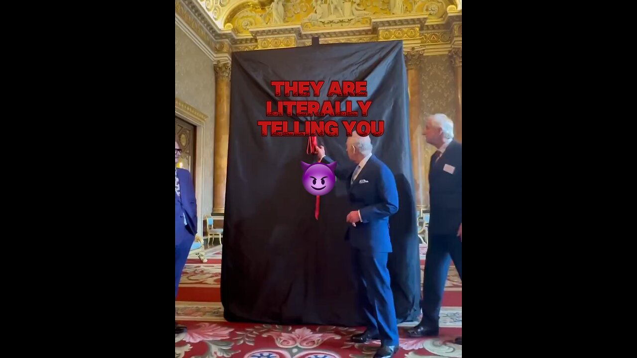 👑Charles reveals new portrait 😈