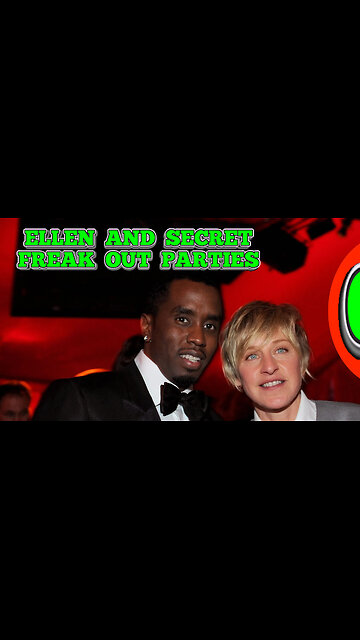 ELLEN DEGENERES UNDER INVESTIGATION FOR ATTENDING DIDDY'S PARTIES