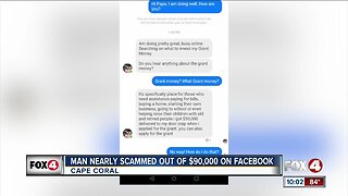 Facebook user nearly scammed out of nearly $100K