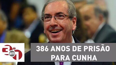Procuradoria pede 386 anos de prisão para Cunha e 78 anos a Henrique