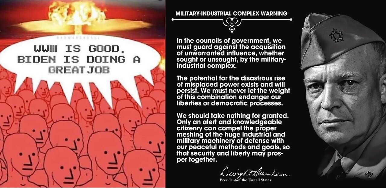 Eisenhower’s Warning Remains Unheard By Our Media & Politicians