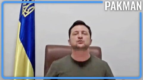 Ukrainian President Zelensky Defiant Speech to EU, Standing Ovation