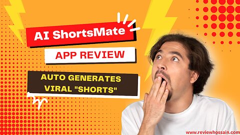 AI ShortsMate App Review – Auto Generates Viral Video