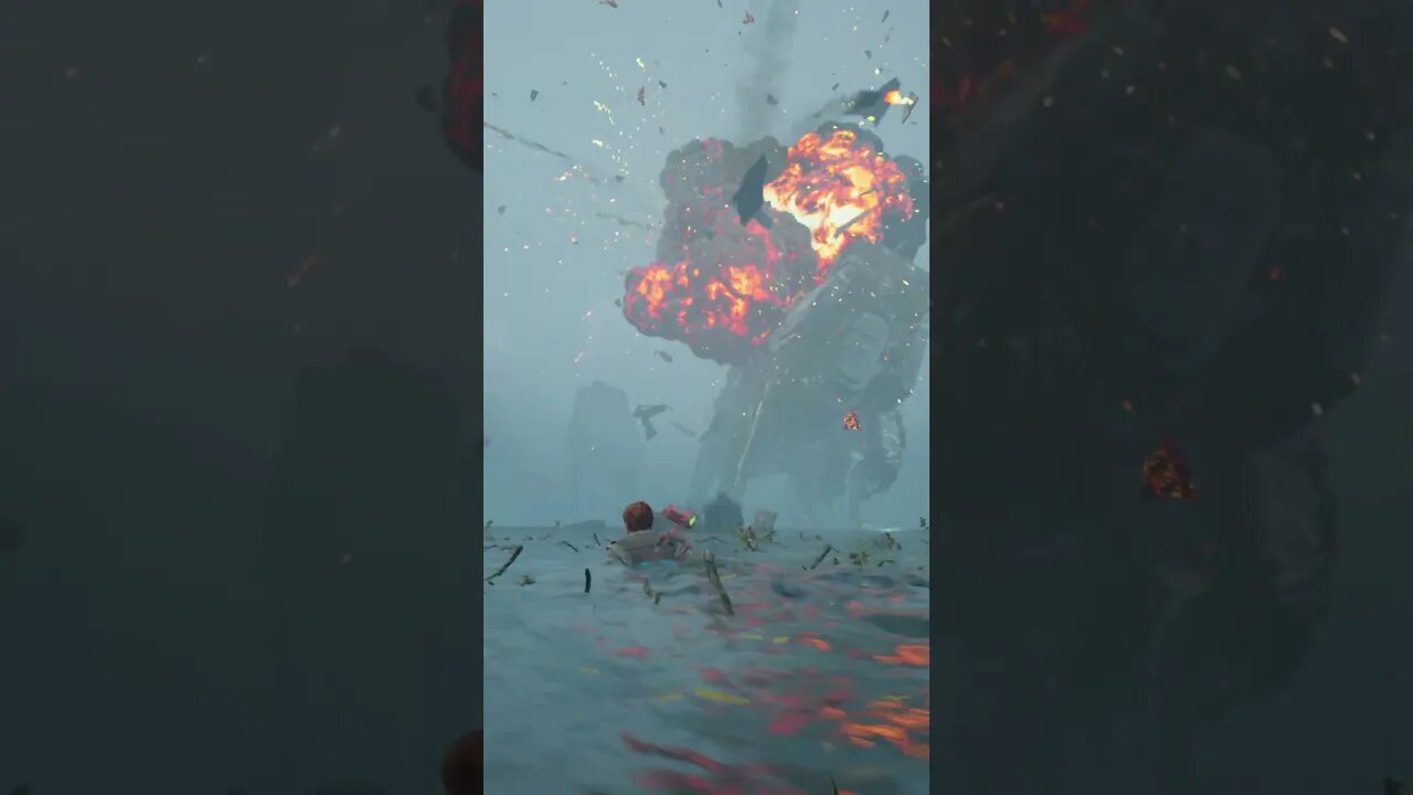 Swimming with AT-ATs