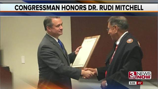 Rep. Don Bacon honors Native American leader Dr. Rudi Mitchell