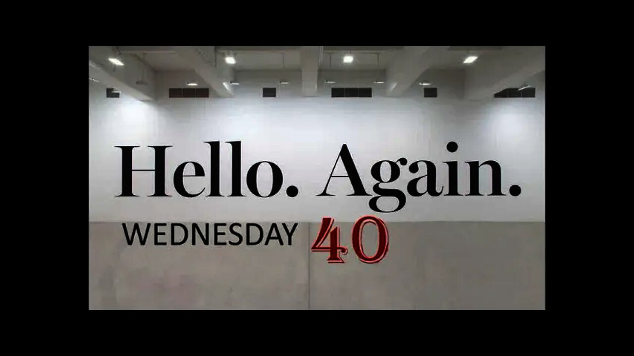 Hello Again Wednesday 40 The Tourist Look