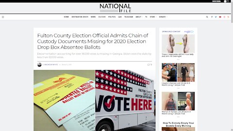 Georgia County ADMITS They Can't Provide Chain of Custody For 18,000 2020 Ballots