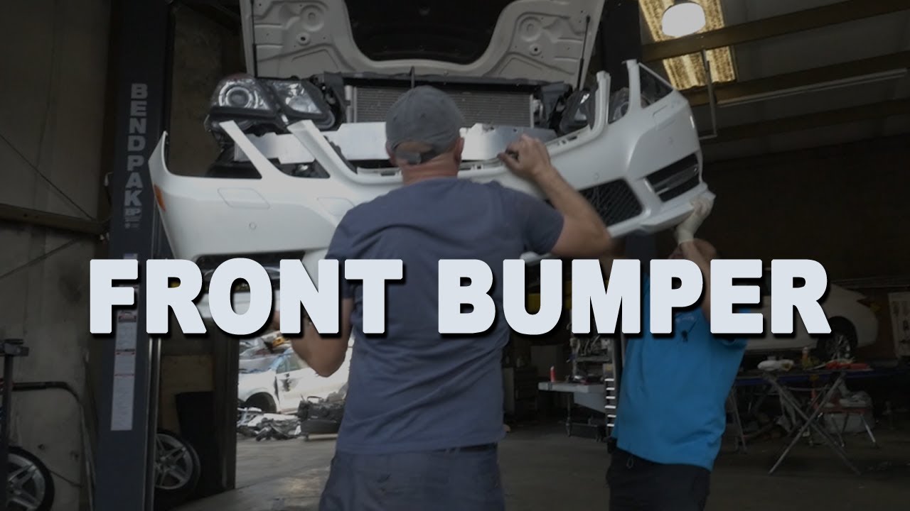 How To Bumper Removal - 2013 Mercedes Benz E55