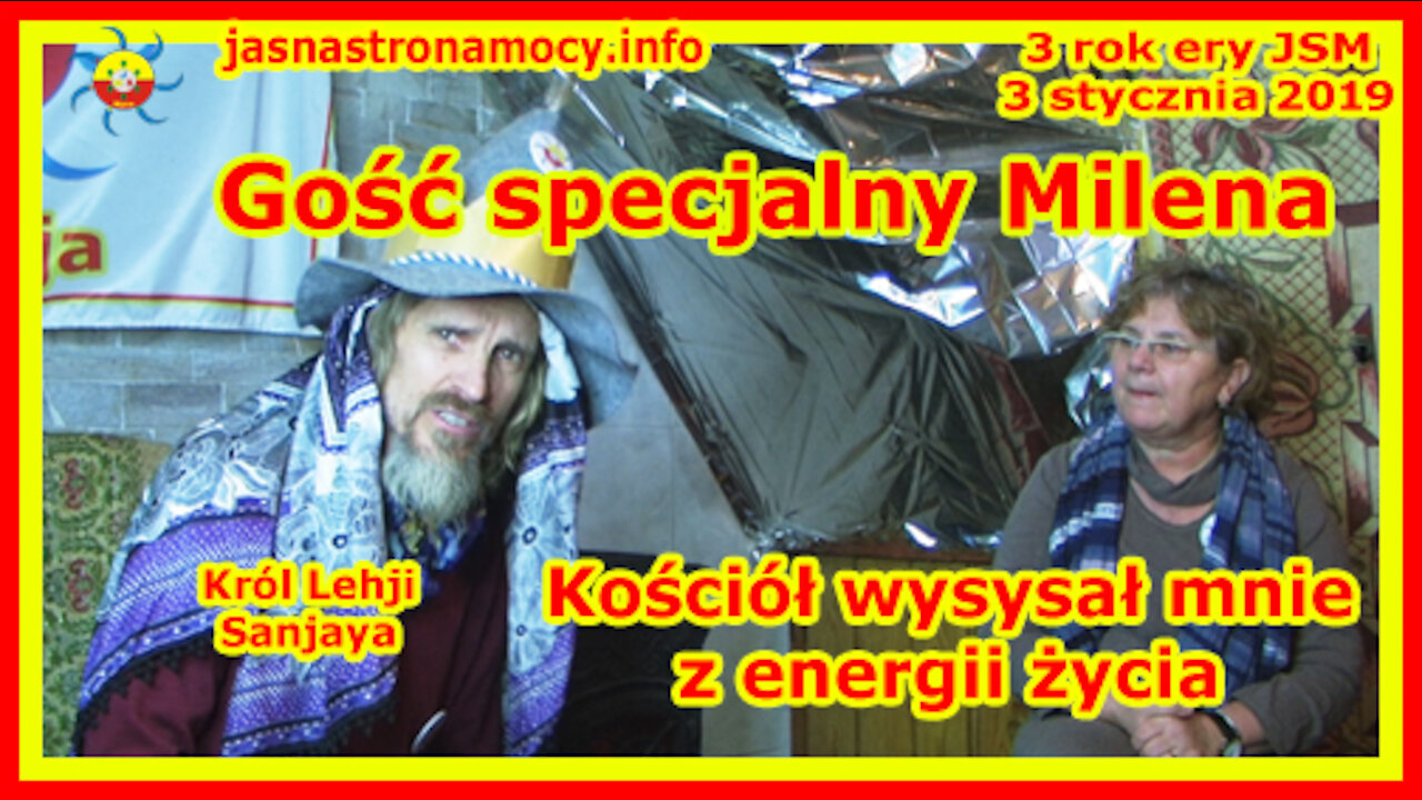 Gość specjalny Milena - Kościół wysysał mnie z energii życia‼