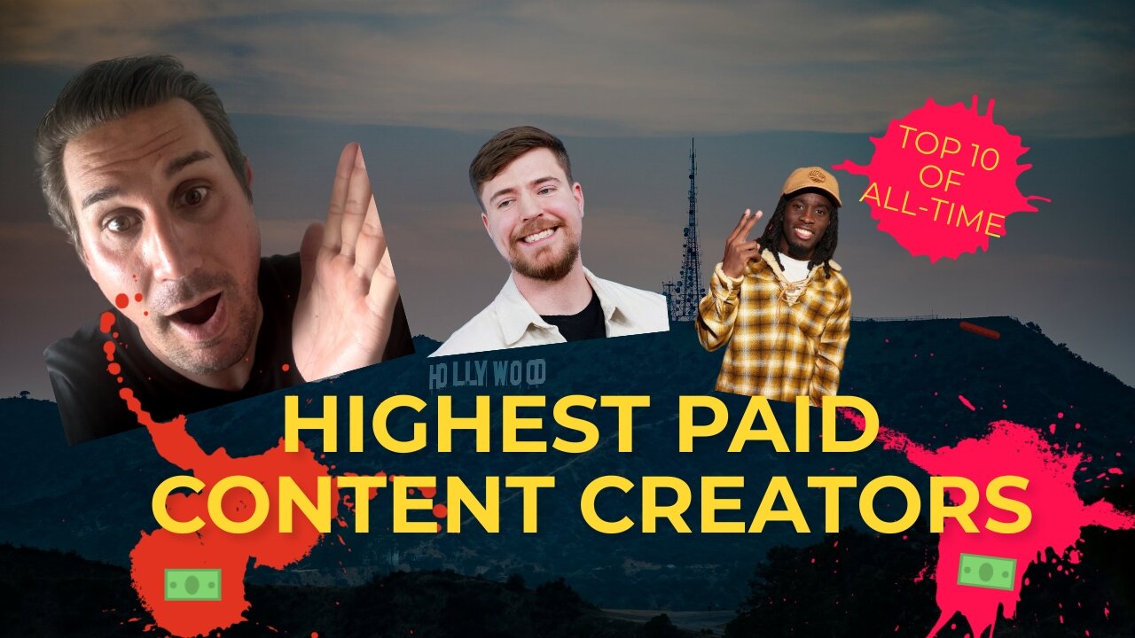 HIGHEST PAID CONTENT CREATORS!!!