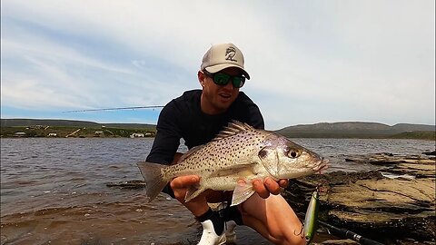FISHING FOR GRUNTERS ON TOPWATER LURES. LIGHT TACKLE ESTUARY FISHING WITH SURFACE LURES!