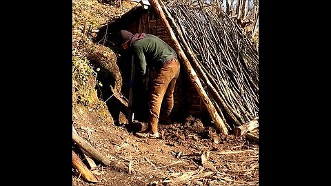 Making door for my shelter and camping (Part: 2)