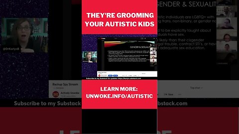 They are openly grooming your autistic children in sex ed class #shorts