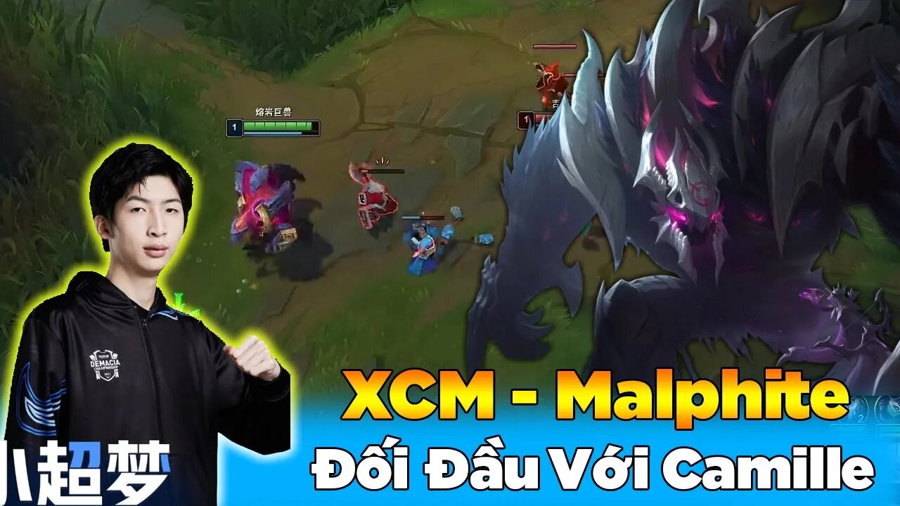 Malphite Ap Của XCM Mạnh Như Thế Nào Khi Đối Đầu Với Camille | Wakanda Forever TFT