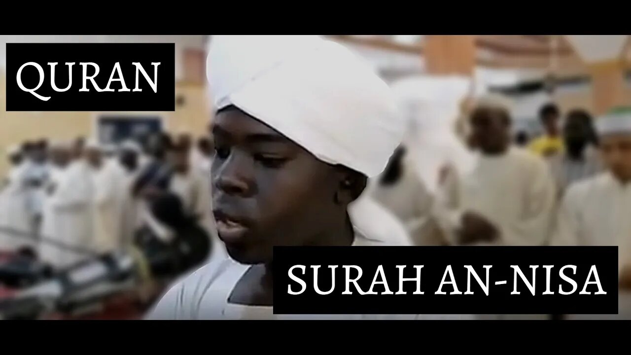 Shaykh Noreen Mohammed's Son || SURAH AN-NISA