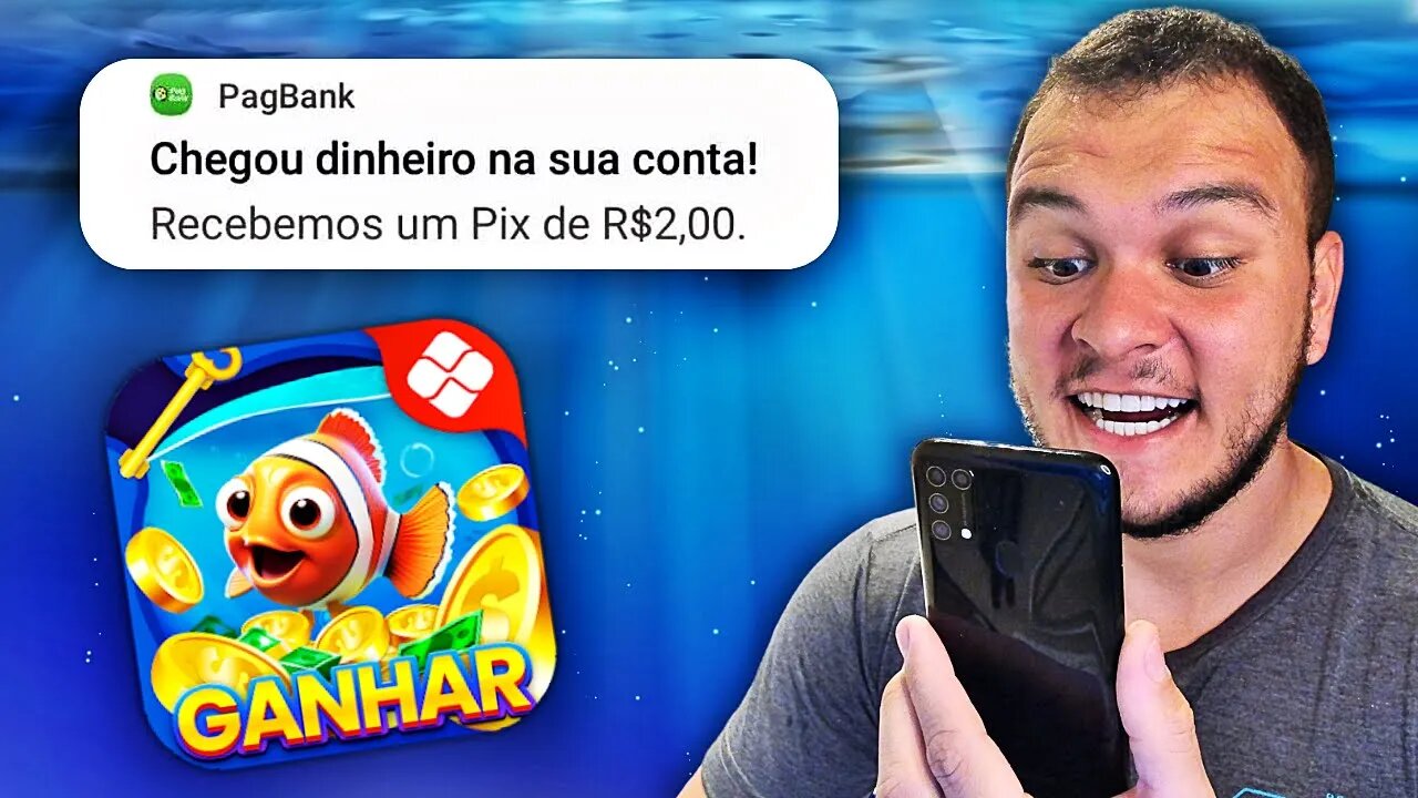 [SAQUE R$2,00 VÁRIAS VEZES] JOGO do PEIXINHO que PAGA DINHEIRO DE VERDADE via PIX e PAGBANK DE GRAÇA