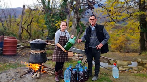 Grape Rakia, Wine and Juice Production | Traditional Methods Passed Down from Generations