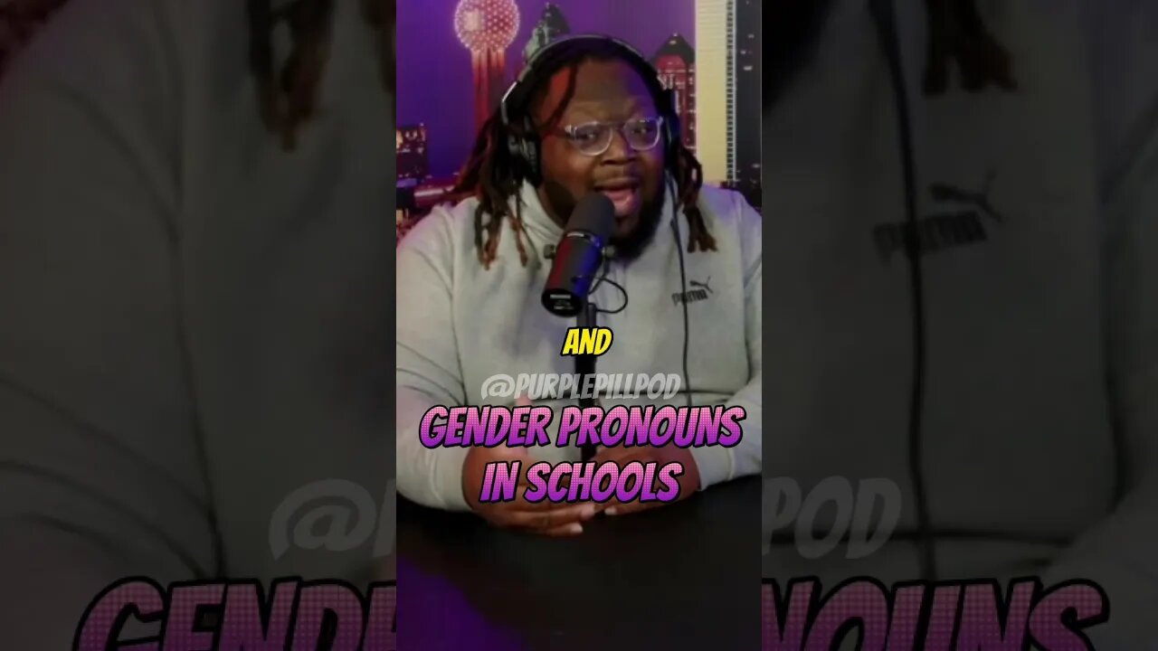 Gender pronouns in school @blackmanunfilterednetwork #purplepillpod #purplepill #redpill #dating