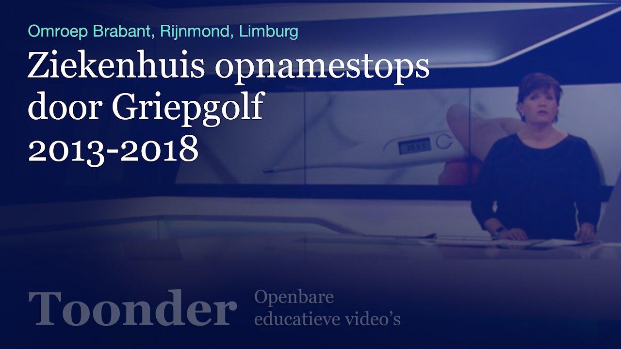 Ziekenhuis opnamestops door Griepgolf 2013-2018 (Omroep Brabant, Rijnmond, Limburg)