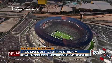 FAA gives Raiders stadium the go ahead